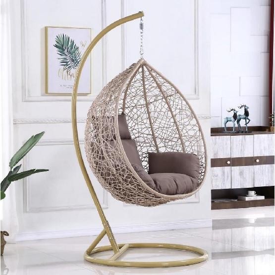 Кресло Подвесное из искусственного ротанга AFM-169A-LB Beige купить в Нальчике