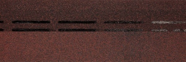 Коньково-карнизная черепица Docke Standard, красный купить в Нальчике