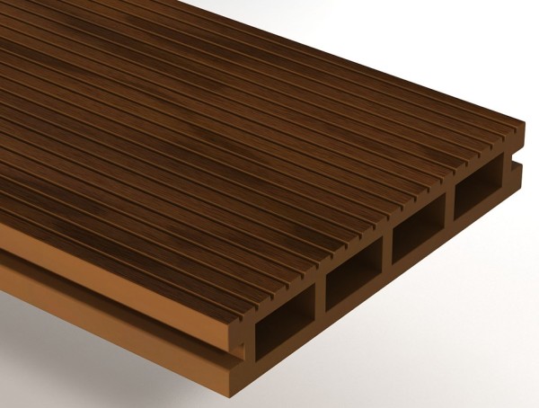 Террасная доска из ДПК WOODVEX Expert Тик купить в Нальчике