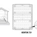 Сарай пластиковый Newton 759 купить в Нальчике
