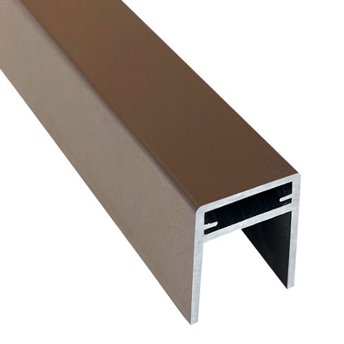 П-профиль Алюминиевый EasyDecking 35x25 Венге купить в Нальчике
