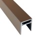 П-профиль Алюминиевый EasyDecking 35x25 Венге купить в Нальчике