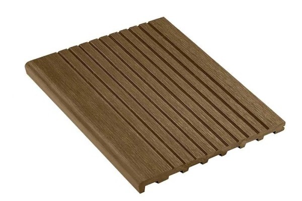 Ступень полнотелая из ДПК Deckart Step Орех купить в Нальчике