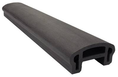 Перила вехнее фигурное Woodvex Select Графит купить в Нальчике