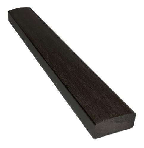 Лавочный брус Ecodecking Некст полнотелый брашированный 70х35 венге купить в Нальчике