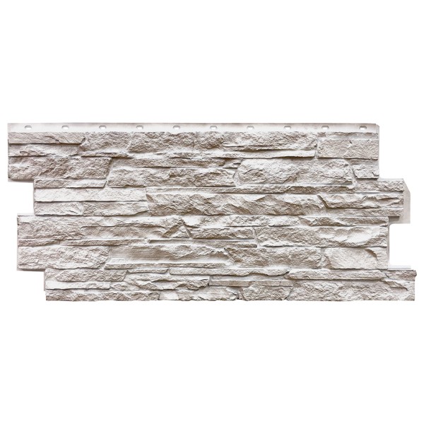 Фасадная панель FineBer, Скала, Мелованный белый купить в Нальчике