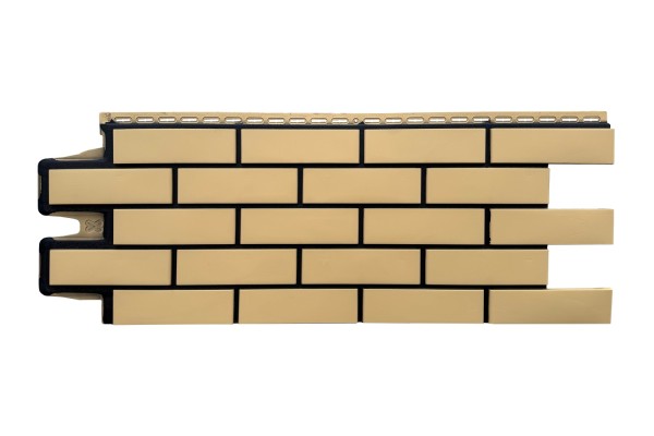 ФП Grand Line клинкерный кирпич ПРЕМИУМ Песочный (шов RAL 9005) купить в Нальчике