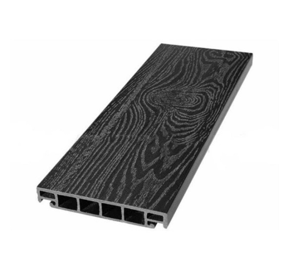 Террасная доска из ДПК SW Salix (T) 2D чёрный купить в Нальчике