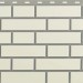 Фасадная панель Альта-Профиль, Кирпич Клинкерный, Белый купить в Нальчике