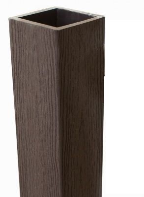 Столб опорный Woodvex Co-Extrusion Венге купить в Нальчике