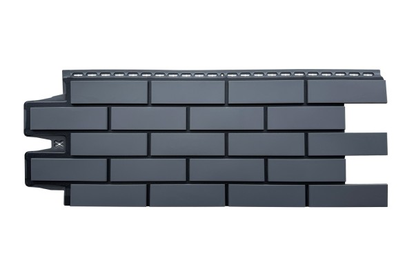 ФП Grand Line клинкерный кирпич ПРЕМИУМ Графит (шов RAL 9005) купить в Нальчике