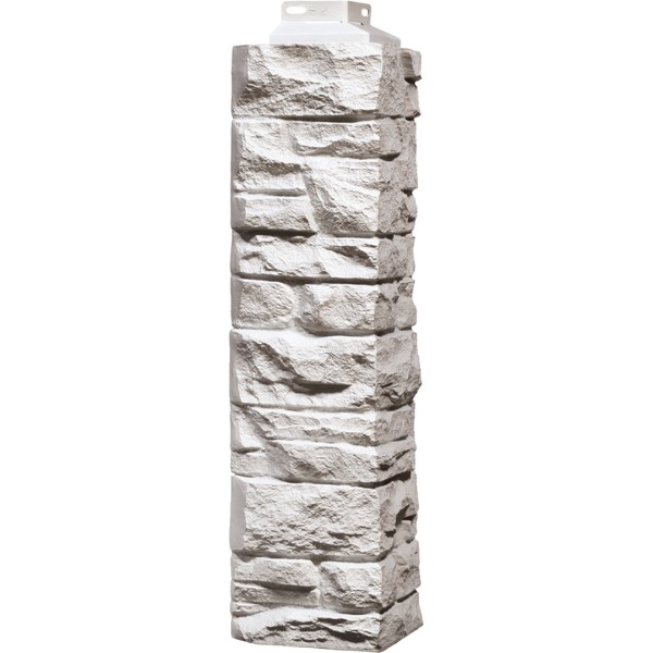 Угол наружный FineBer, Скала, Мелованный белый купить в Нальчике