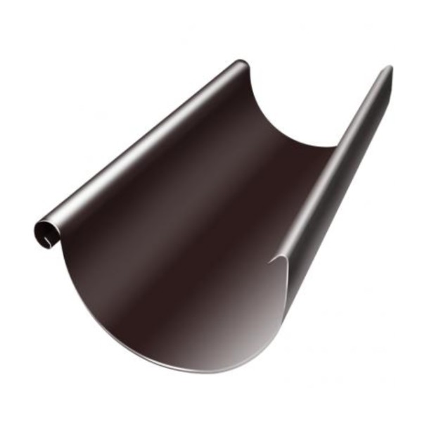 Водосток Grand Line 125x90 – Желоб 3м RAL 8017 купить в Нальчике