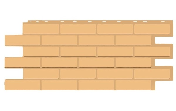 Фасадная панель T-Siding Кирпич Модерн Эко Крем купить в Нальчике