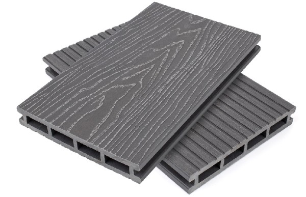 Террасная доская ДПК NanoWood Nature 3D пустотелая Серый купить в Нальчике