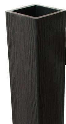 Столб опорный Woodvex Co-Extrusion Графит купить в Нальчике