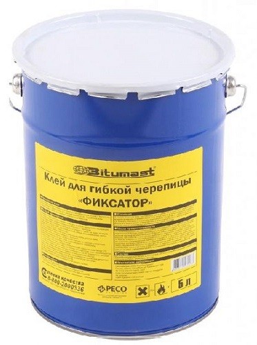 Клей для гибкой черепицы BITUMAST 5 л купить в Нальчике