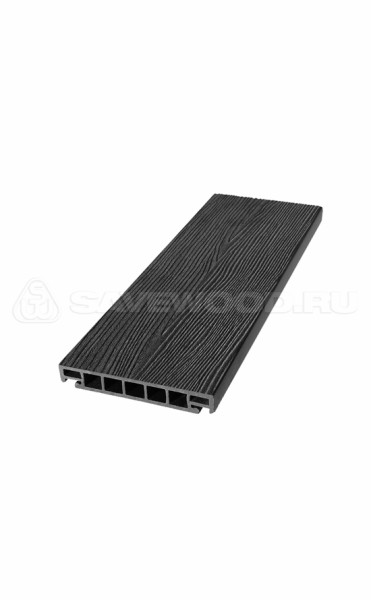 Террасная доска из ДПК SW Salix (S) (R) черный купить в Нальчике